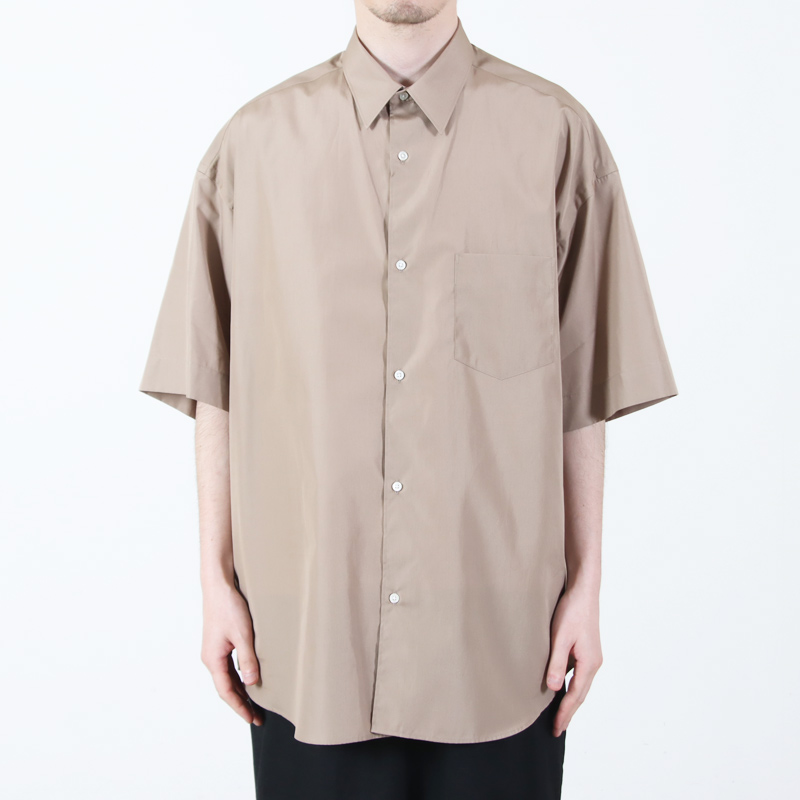 Graphpaper ALUMO オーバーサイズシャツ Graphpaper (グラフペーパー) ALUMO for GP S/S Oversized Regular