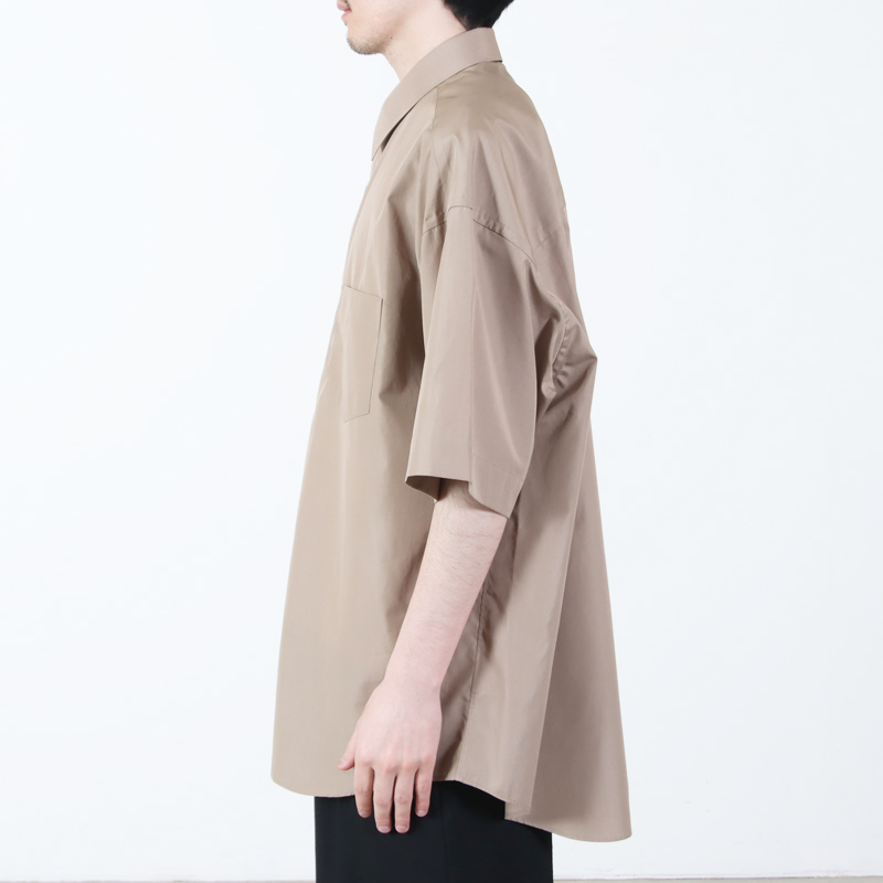 Graphpaper(����եڡ��ѡ�) ALUMO for GP S/S Oversized Regular Collar Shirt