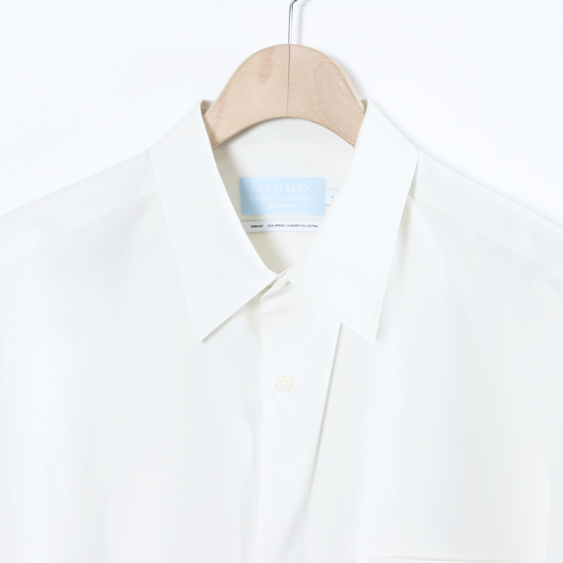 Graphpaper(����եڡ��ѡ�) ALUMO for GP S/S Oversized Regular Collar Shirt