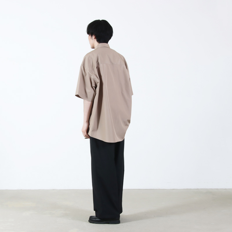 Graphpaper(����եڡ��ѡ�) ALUMO for GP S/S Oversized Regular Collar Shirt