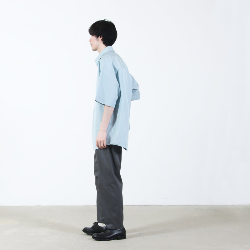 Graphpaper(����եڡ��ѡ�) ALUMO for GP S/S Oversized Regular Collar Shirt
