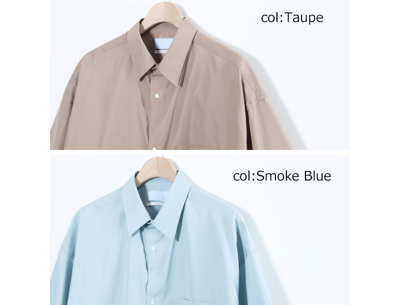 Graphpaper(����եڡ��ѡ�) ALUMO for GP S/S Oversized Regular Collar Shirt