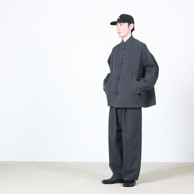 Graphpaper (グラフペーパー) Sulfur Dyed Gabardine Kung-Fu Jacket