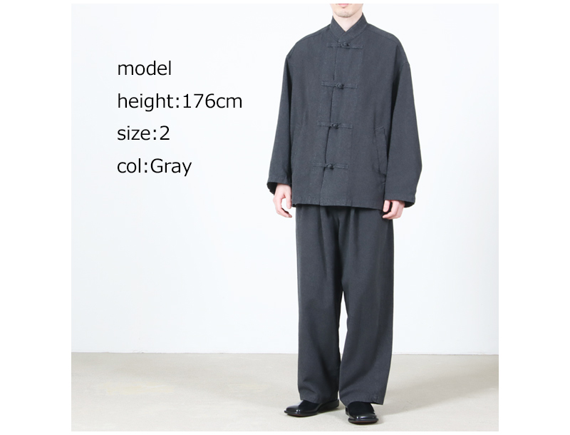 Graphpaper(����եڡ��ѡ�) Sulfur Dyed Gabardine Kung-Fu Jacket