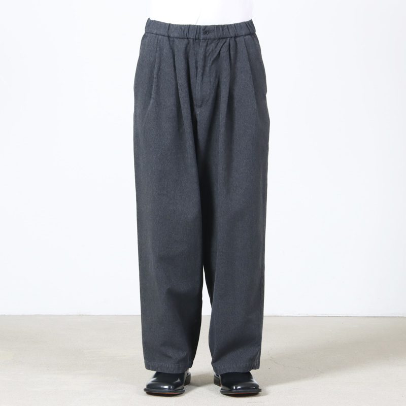Graphpaper(����եڡ��ѡ�) Sulfur Dyed Gabardine Two Tuck Easy Pants