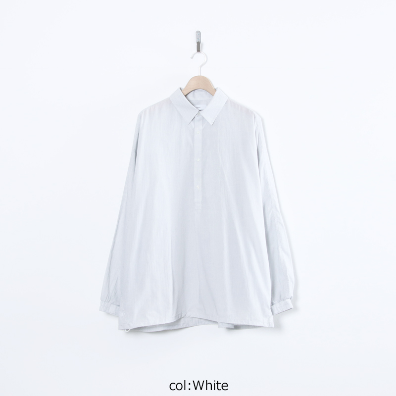 Graphpaper(����եڡ��ѡ�) Seersucker Pullover Shirt