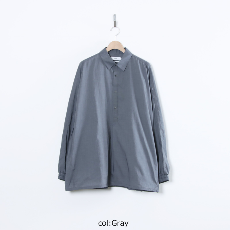 Graphpaper(����եڡ��ѡ�) Seersucker Pullover Shirt