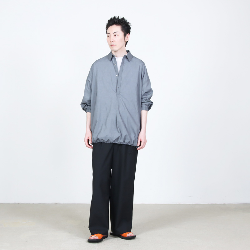 Graphpaper(����եڡ��ѡ�) Seersucker Pullover Shirt