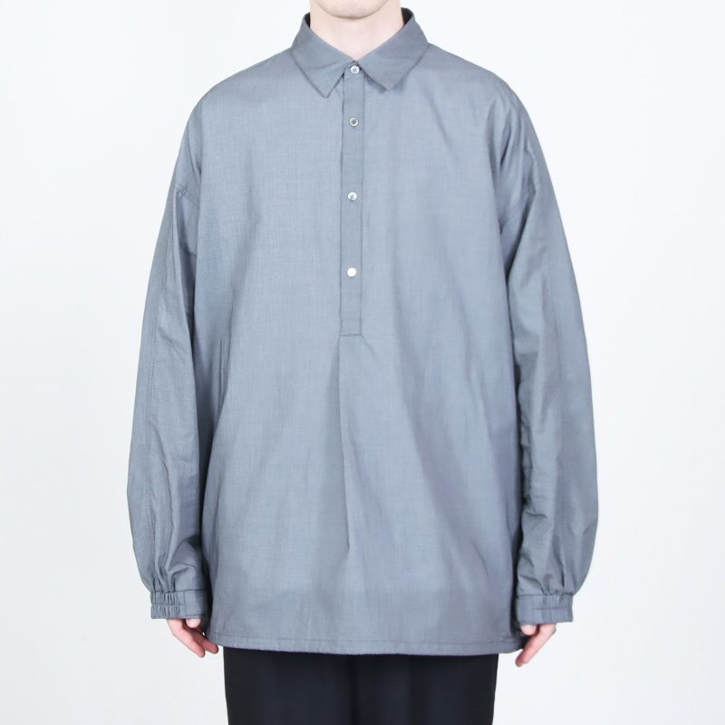 Graphpaper(����եڡ��ѡ�) Seersucker Pullover Shirt
