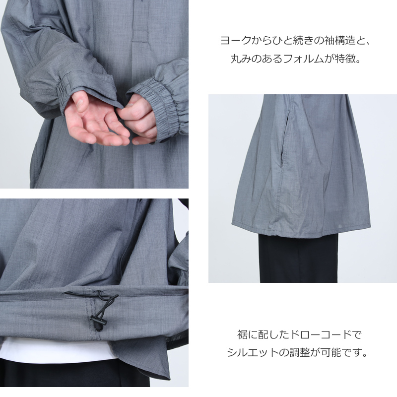 Graphpaper(����եڡ��ѡ�) Seersucker Pullover Shirt