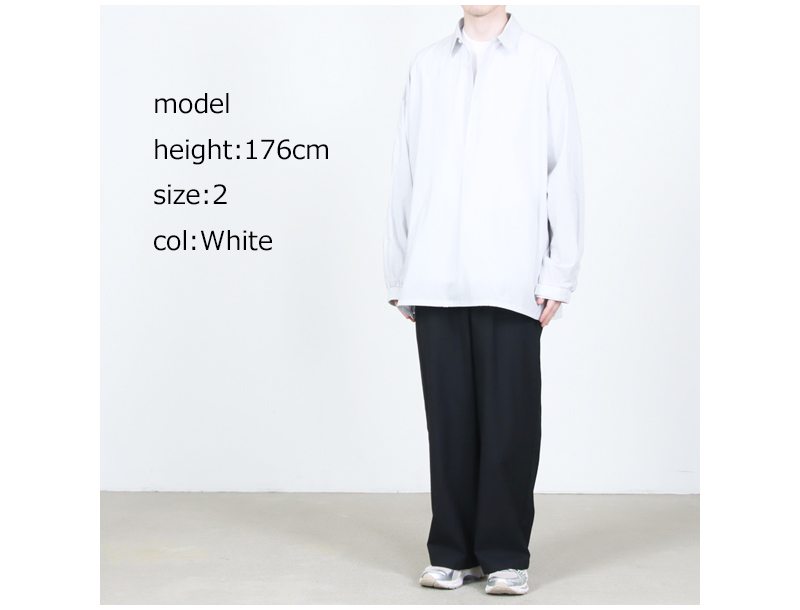 Graphpaper(����եڡ��ѡ�) Seersucker Pullover Shirt