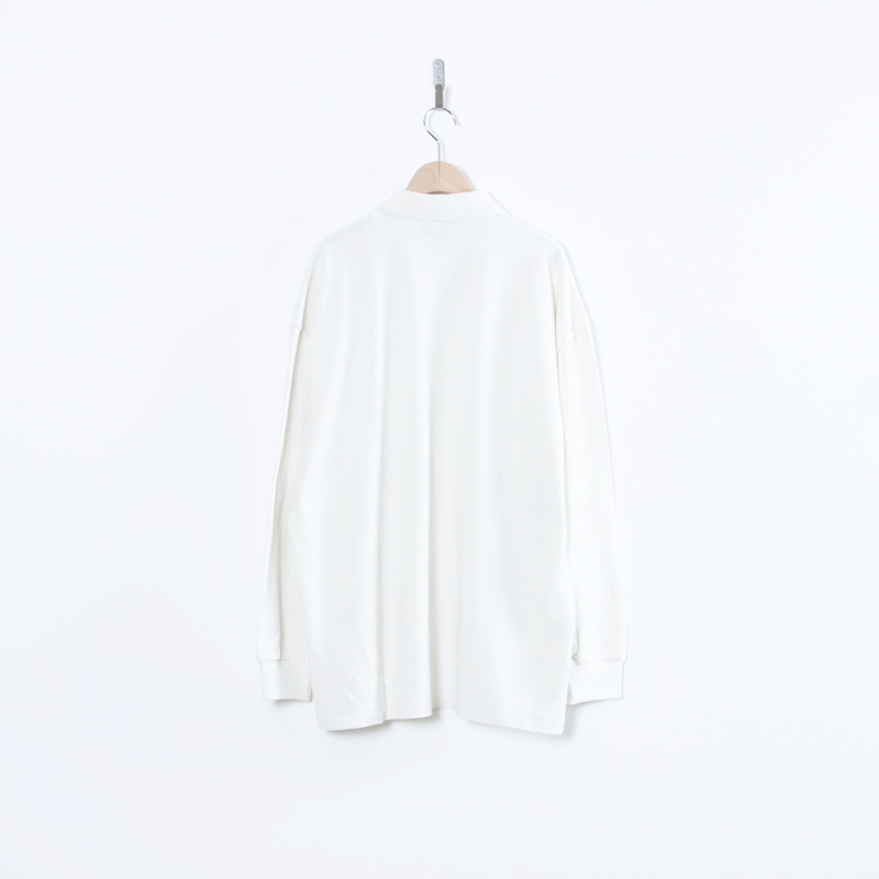 Graphpaper(����եڡ��ѡ�) Cotton Pique Jersey L/S Polo