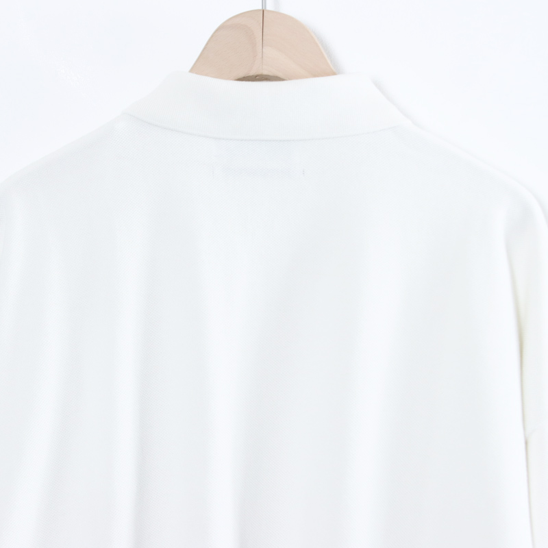 Graphpaper(����եڡ��ѡ�) Cotton Pique Jersey L/S Polo