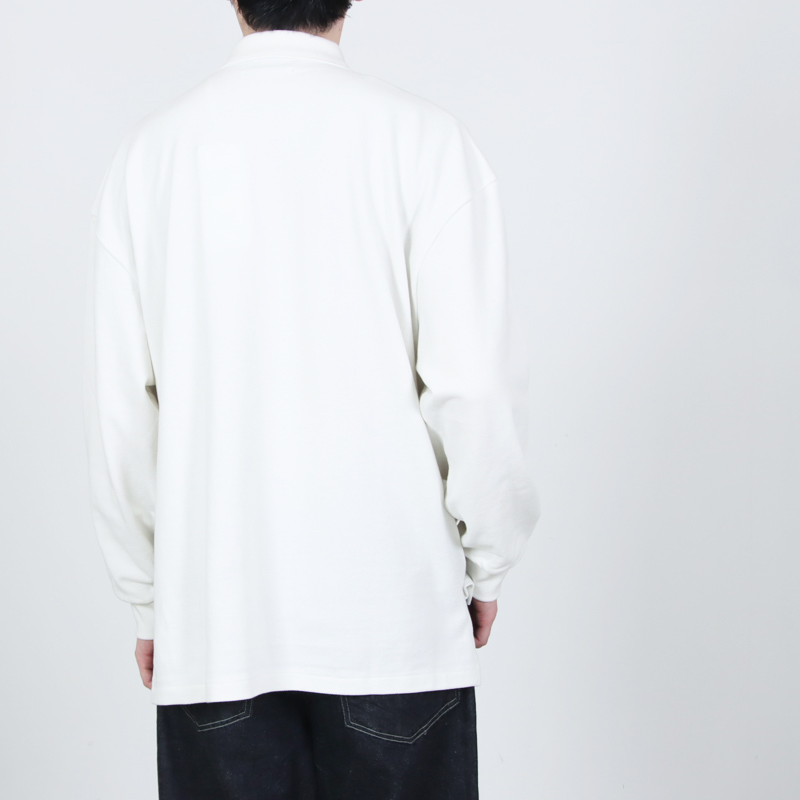 Graphpaper(����եڡ��ѡ�) Cotton Pique Jersey L/S Polo