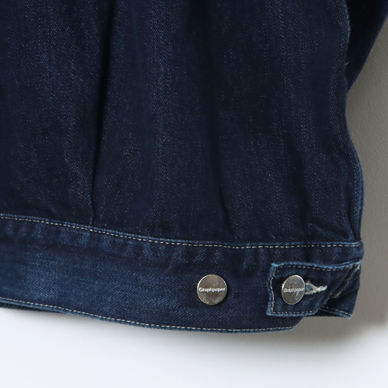 Graphpaper(����եڡ��ѡ�) Selvage Denim Jacket -DARK FADE-
