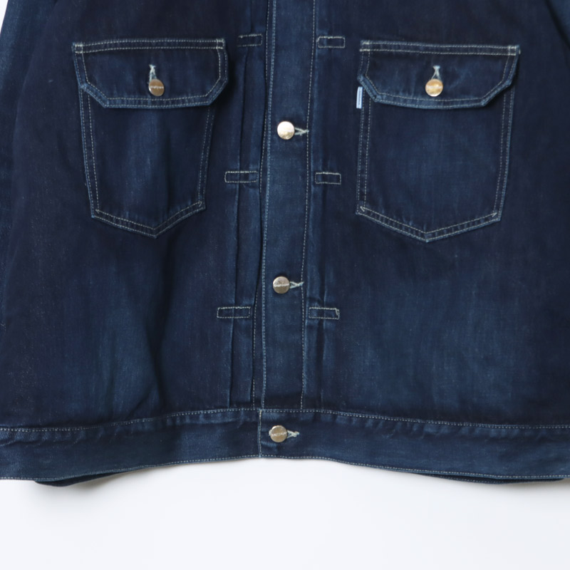 Graphpaper(����եڡ��ѡ�) Selvage Denim Jacket -DARK FADE-