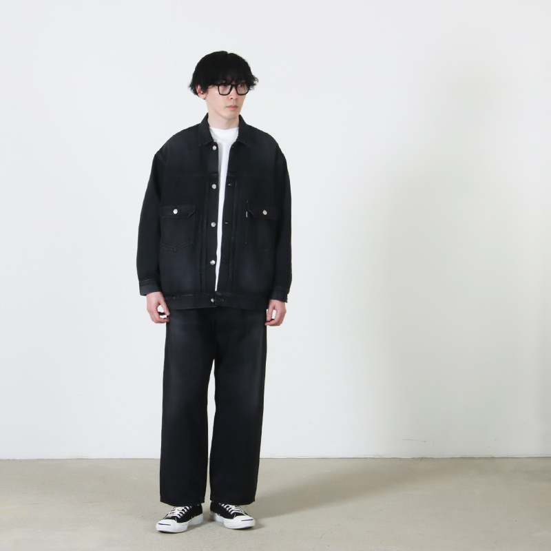 Graphpaper(����եڡ��ѡ�) Selvage Denim Jacket -DARK FADE-