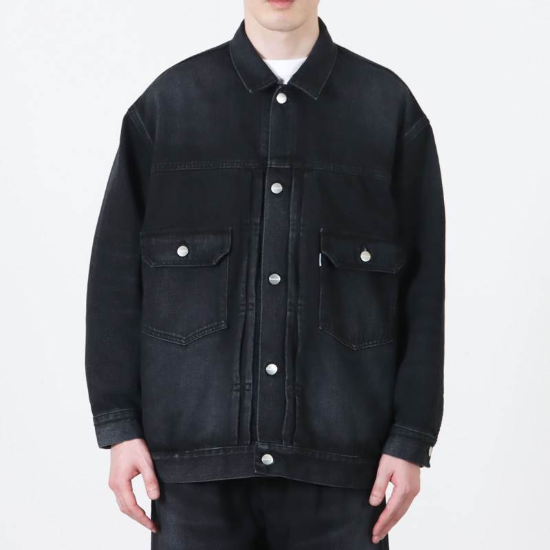 Graphpaper(����եڡ��ѡ�) Selvage Denim Jacket -DARK FADE-