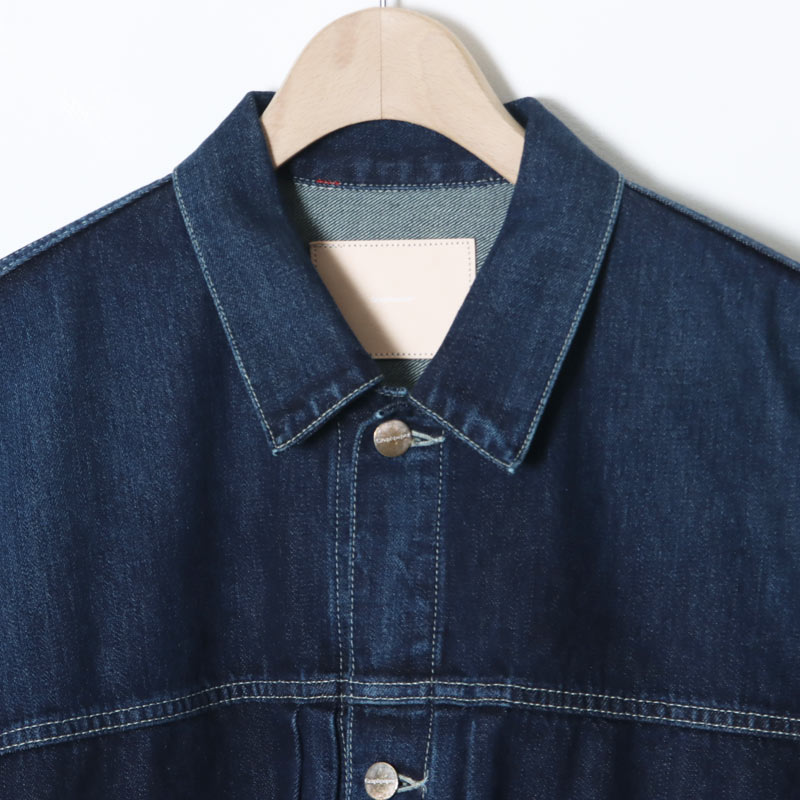 Graphpaper(����եڡ��ѡ�) Selvage Denim Jacket -DARK FADE-