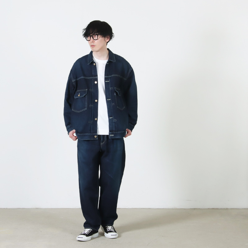 Graphpaper(����եڡ��ѡ�) Selvage Denim Jacket -DARK FADE-