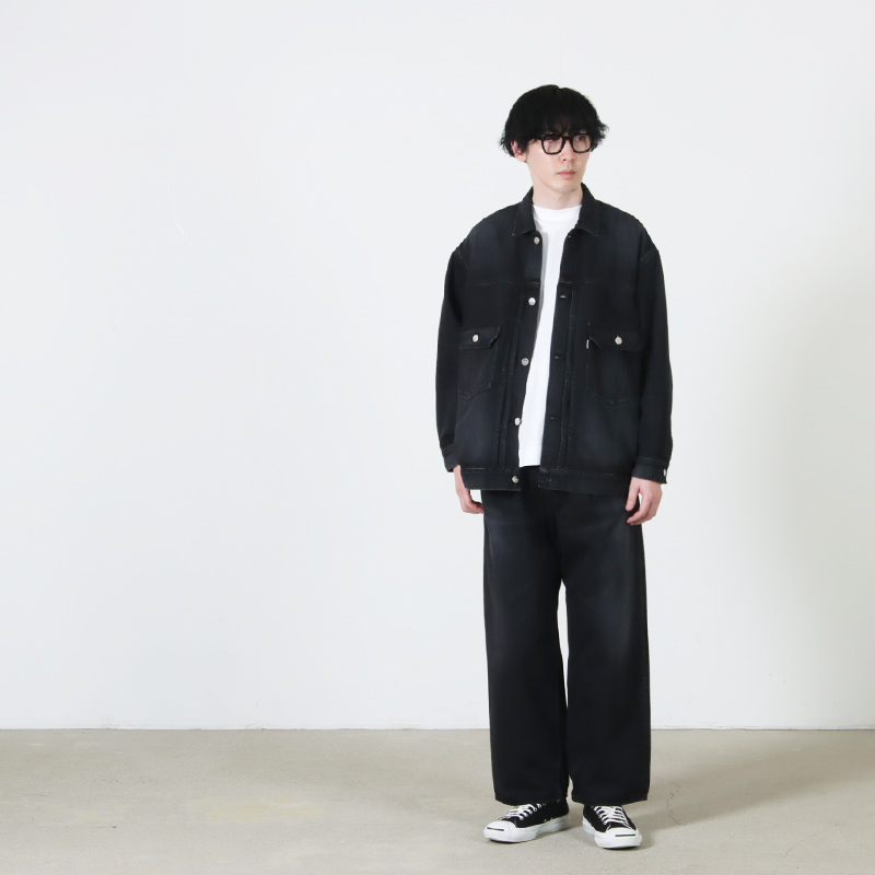 Graphpaper(����եڡ��ѡ�) Selvage Denim Jacket -DARK FADE-
