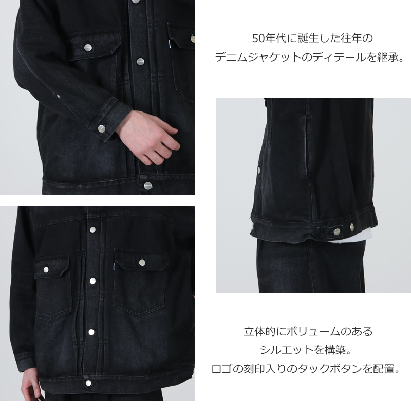 Graphpaper(����եڡ��ѡ�) Selvage Denim Jacket -DARK FADE-