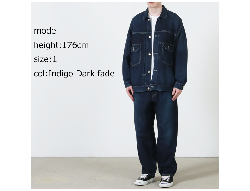 Graphpaper(����եڡ��ѡ�) Selvage Denim Jacket -DARK FADE-