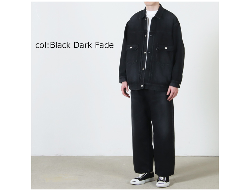 Graphpaper(����եڡ��ѡ�) Selvage Denim Jacket -DARK FADE-