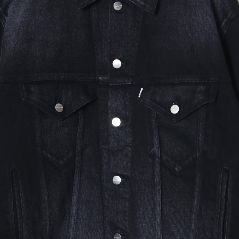 Graphpaper(����եڡ��ѡ�) Selvage Denim Trucker Jacket -DARK FADE-