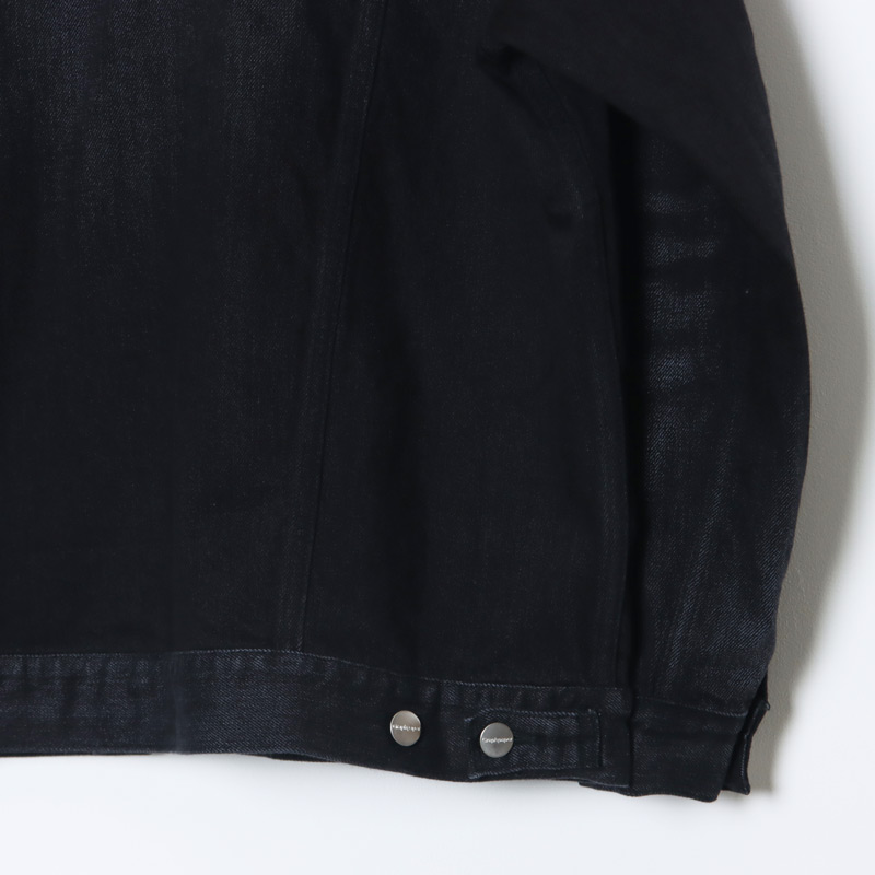 Graphpaper(����եڡ��ѡ�) Selvage Denim Trucker Jacket -DARK FADE-