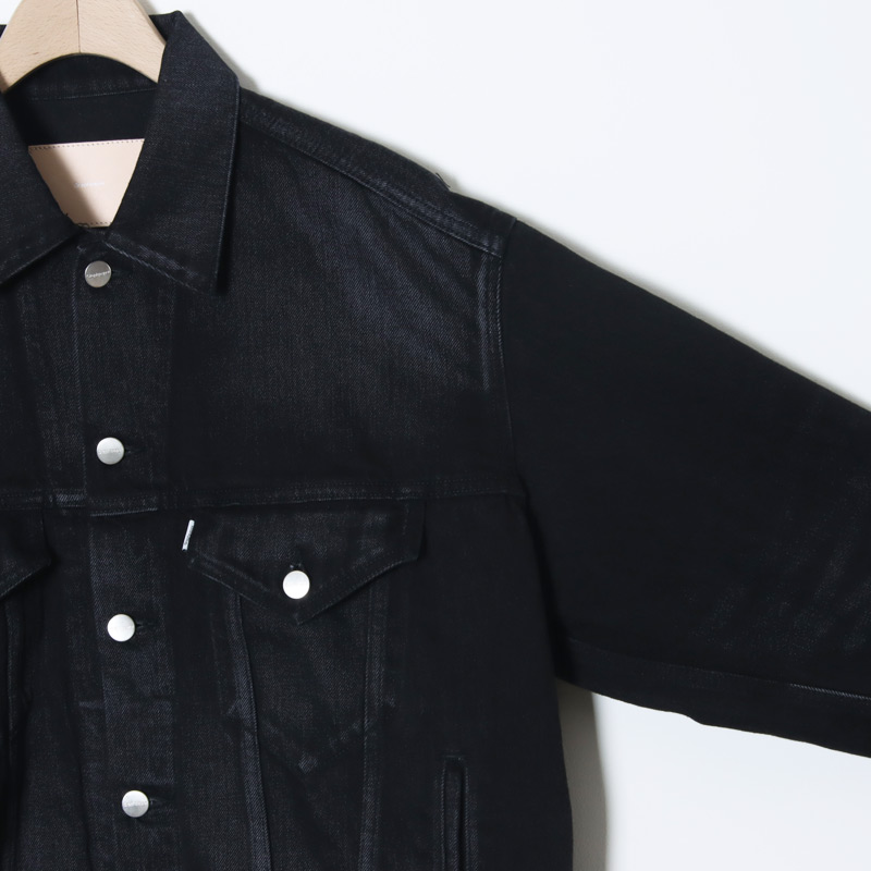 Graphpaper(����եڡ��ѡ�) Selvage Denim Trucker Jacket -DARK FADE-