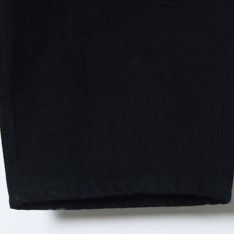Graphpaper(����եڡ��ѡ�) Selvage Denim Two Tuck Tapered Pants�� INDIGO RIGID �� BLACK WASHED