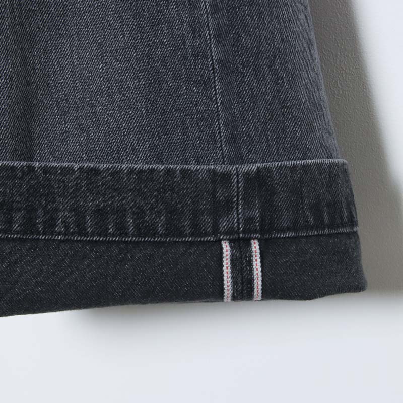 Graphpaper(����եڡ��ѡ�) Selvage Denim Belted Pants -LIGHT FADE-
