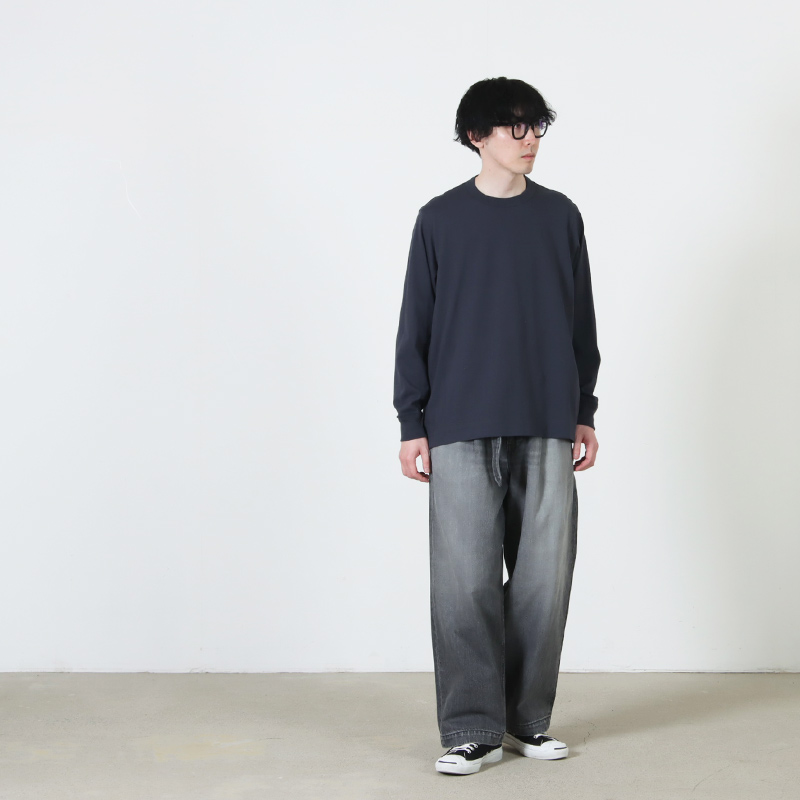 Graphpaper(����եڡ��ѡ�) Selvage Denim Belted Pants -LIGHT FADE-