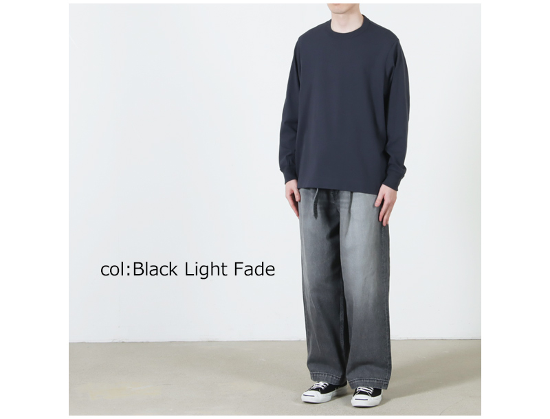 Graphpaper(����եڡ��ѡ�) Selvage Denim Belted Pants -LIGHT FADE-