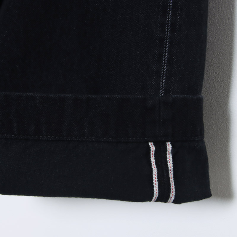 Graphpaper(����եڡ��ѡ�) Selvage Denim Belted Pants -DARK FADE-