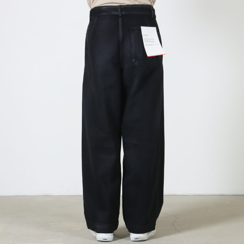 Graphpaper(����եڡ��ѡ�) Selvage Denim Belted Pants -DARK FADE-