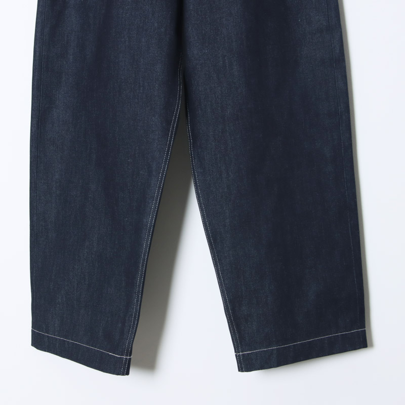 Graphpaper(����եڡ��ѡ�) Selvage Denim Belted Pants �� INDIGO RIGID �� BLACK WASHED