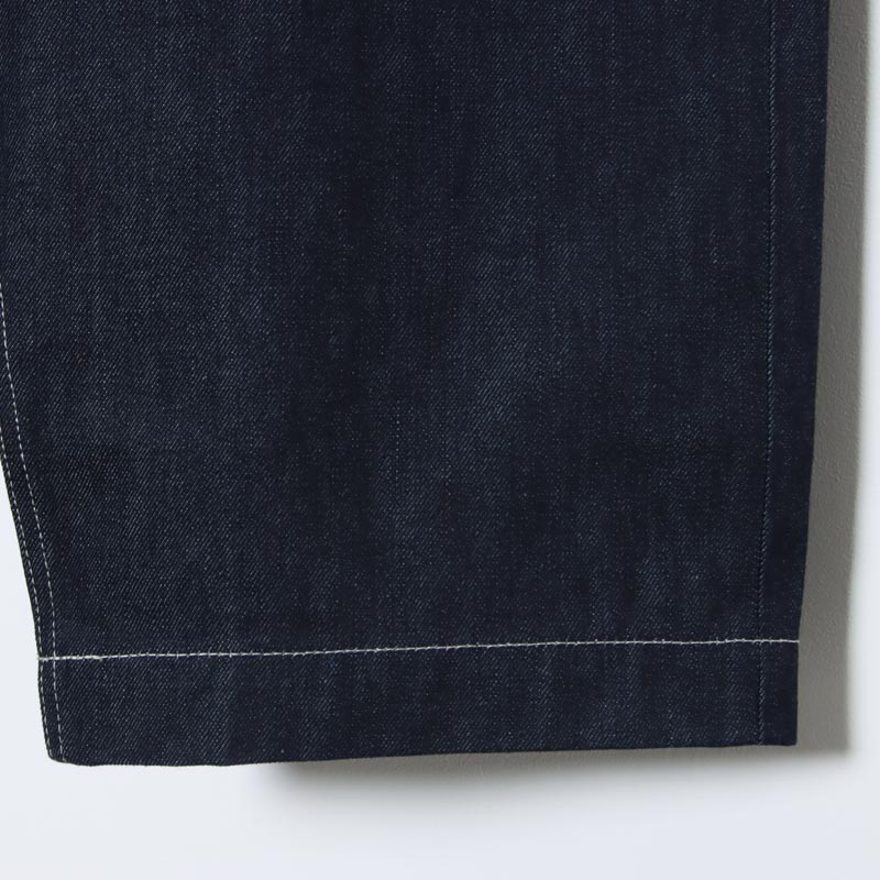Graphpaper(����եڡ��ѡ�) Selvage Denim Belted Pants �� INDIGO RIGID �� BLACK WASHED