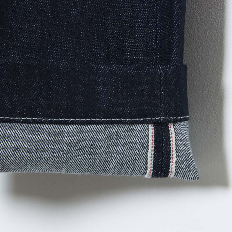 Graphpaper(����եڡ��ѡ�) Selvage Denim Belted Pants �� INDIGO RIGID �� BLACK WASHED