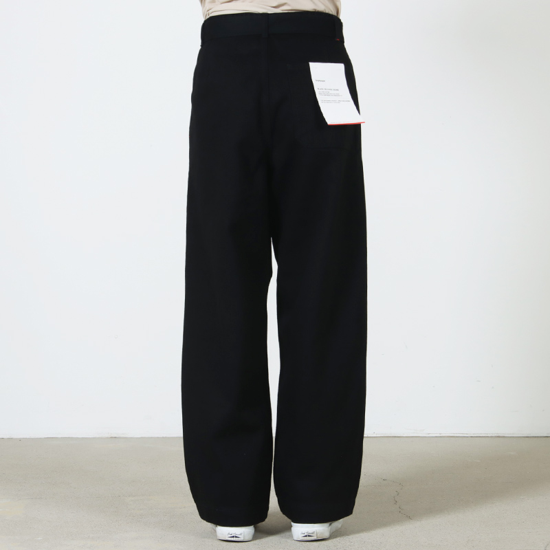 Graphpaper(����եڡ��ѡ�) Selvage Denim Belted Pants �� INDIGO RIGID �� BLACK WASHED