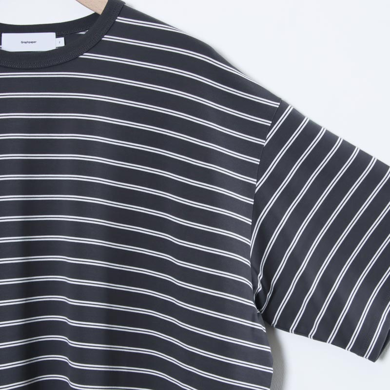 Graphpaper(����եڡ��ѡ�) Tri Spun Border S/S Tee