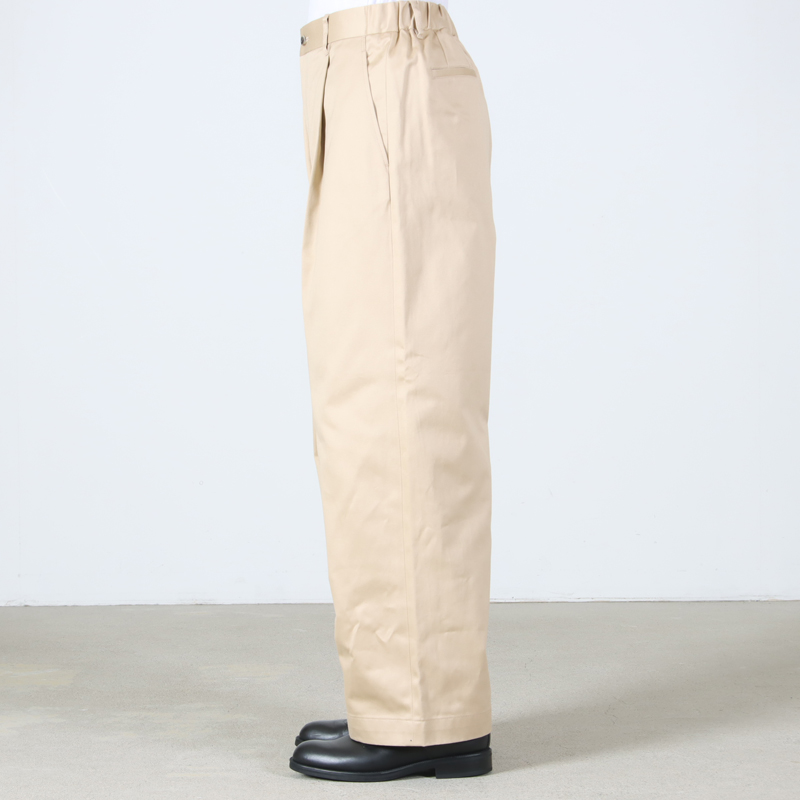 Graphpaper(����եڡ��ѡ�) Westpoint Chino Wide Straight Trousers