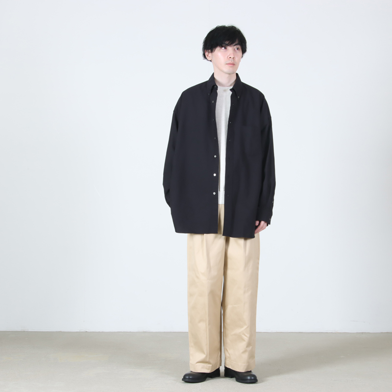 Graphpaper(����եڡ��ѡ�) Westpoint Chino Wide Straight Trousers