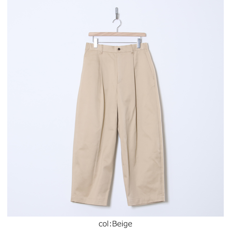 Graphpaper (グラフペーパー) Westpoint Chino Wide Tapered Trousers