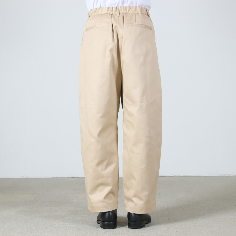 グラフペーパー Chino Wide Straight チノ ワイドストレート Graphpaper (グラフペーパー) Westpoint Chino Wide Tapered Trousers