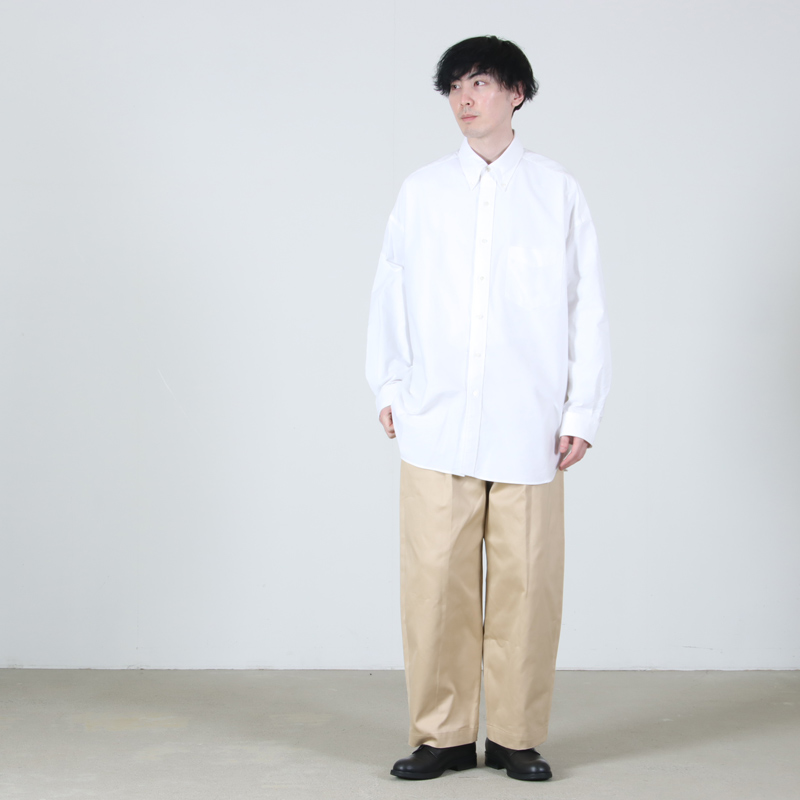 Graphpaper(����եڡ��ѡ�) Westpoint Chino Wide Tapered Trousers