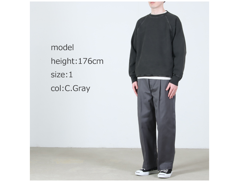 Graphpaper(����եڡ��ѡ�) Westpoint Chino Wide Tapered Trousers