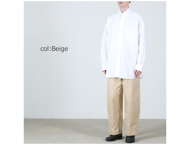 Graphpaper(����եڡ��ѡ�) Westpoint Chino Wide Tapered Trousers