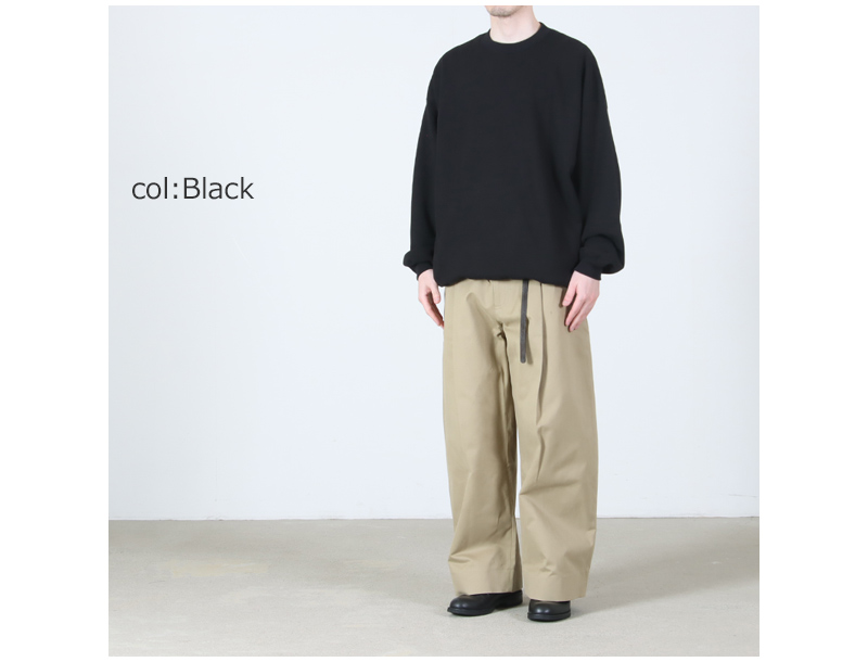 Graphpaper(����եڡ��ѡ�) AZUMA Terry Crew Neck Sweat